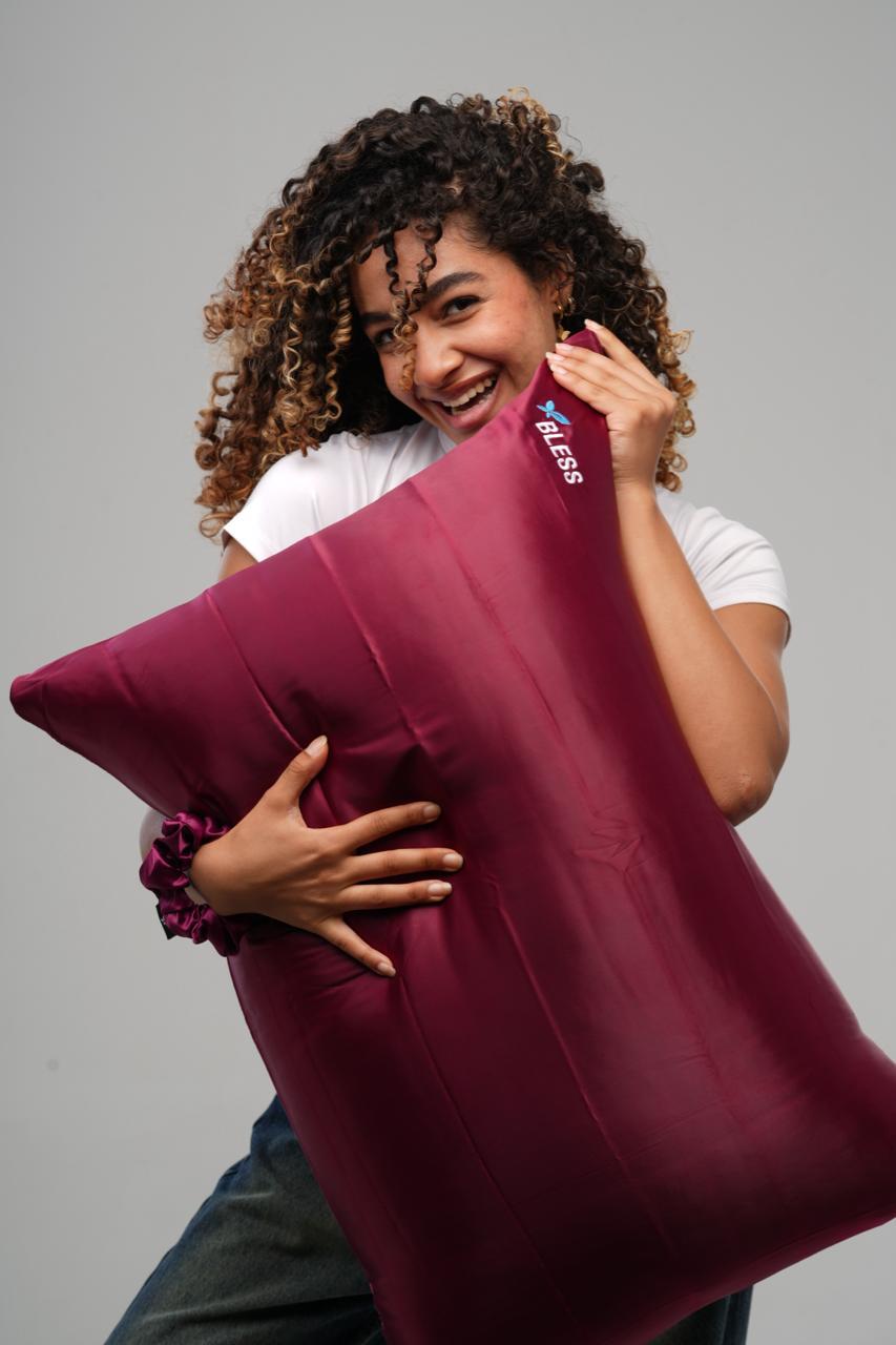 Satin pillowcase