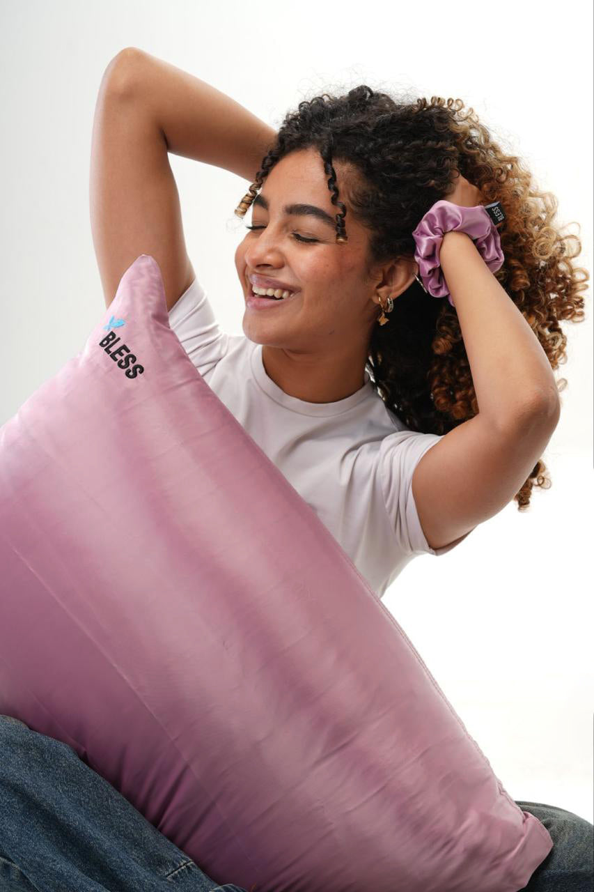 Satin pillowcase