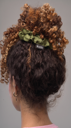 Satin scrunchies