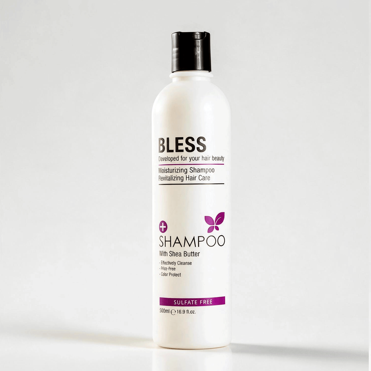 Shampoo – shea butter – sulfate free 500 ml