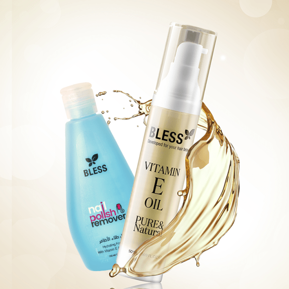 Vitamin E oil & nail polish remover