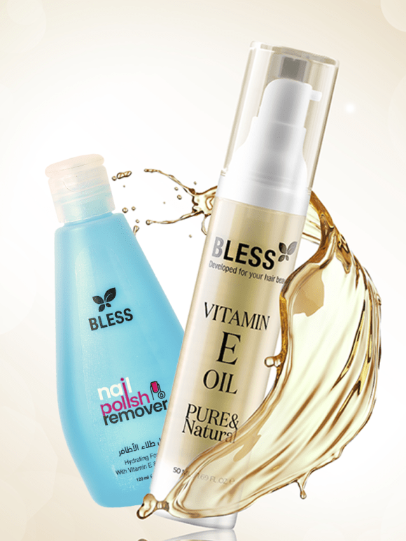 Vitamin E oil & nail polish remover