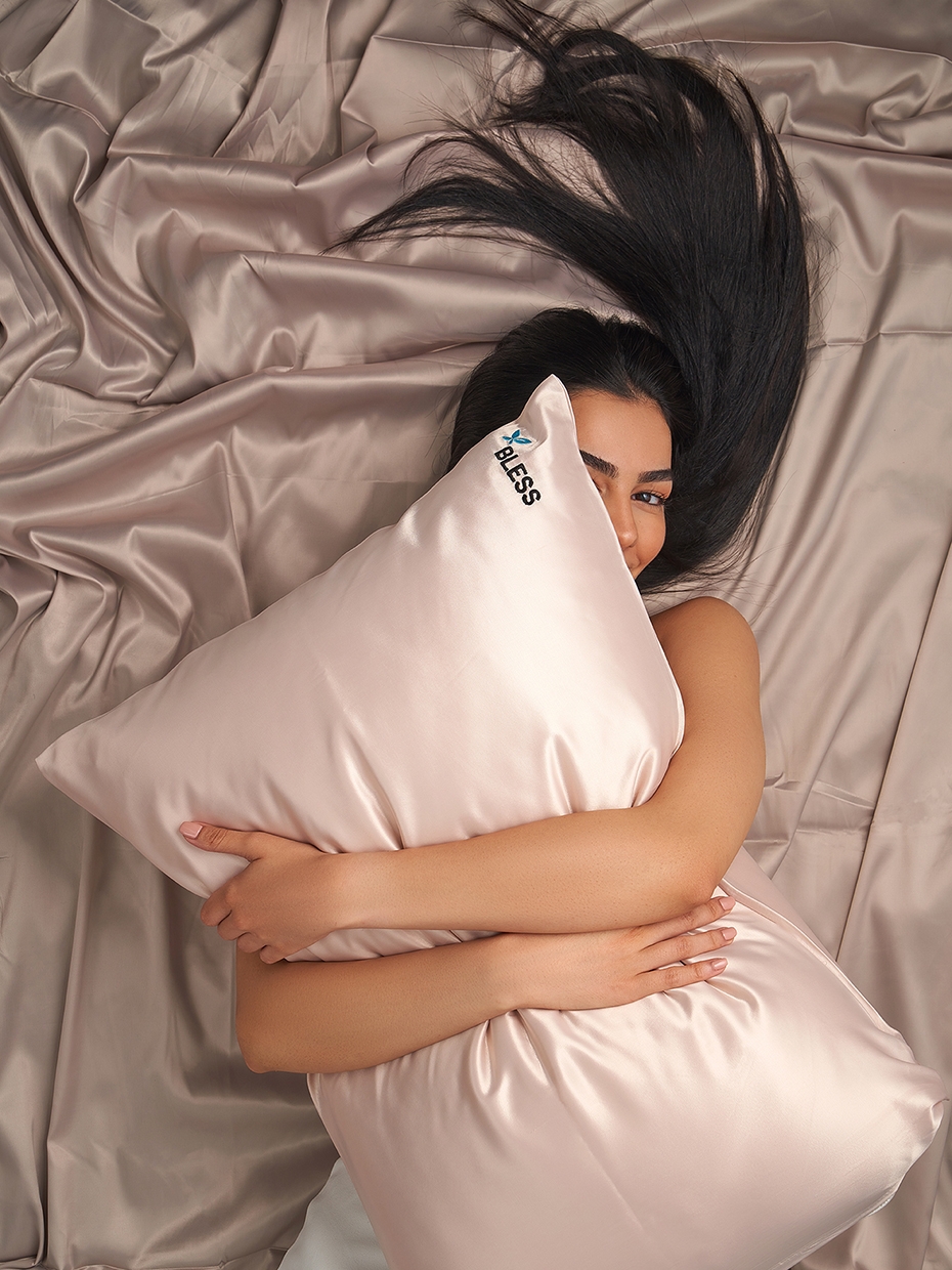 Satin pillowcase BLESS - Hair Beauty BLESS