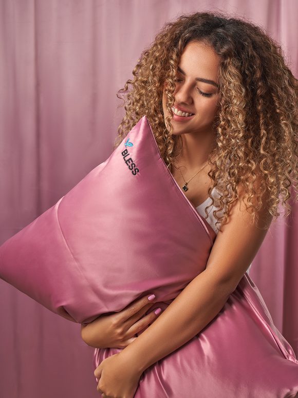 Satin pillowcase