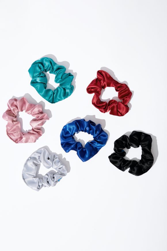 Satin scrunchies